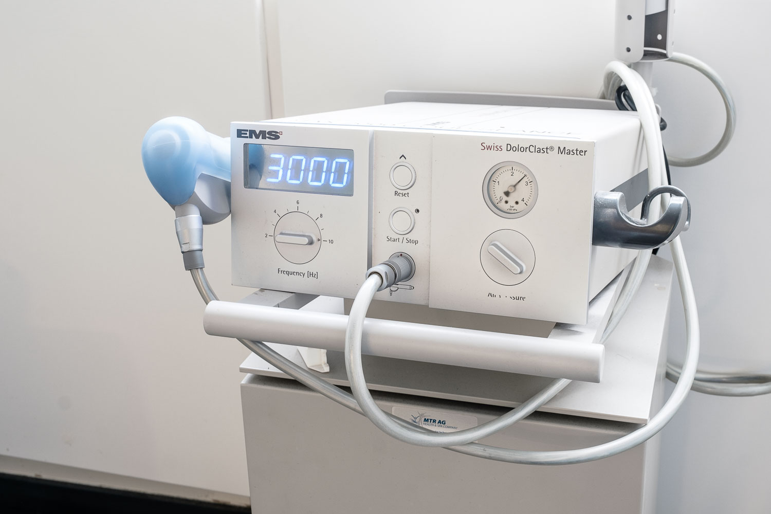 Machine DolorClast® disponible Centre Physio santé, cabinet de physiothérapie à Genève